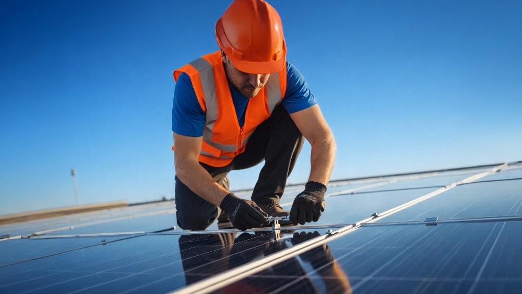 Villa équipée panneaux solaires à Hammamet